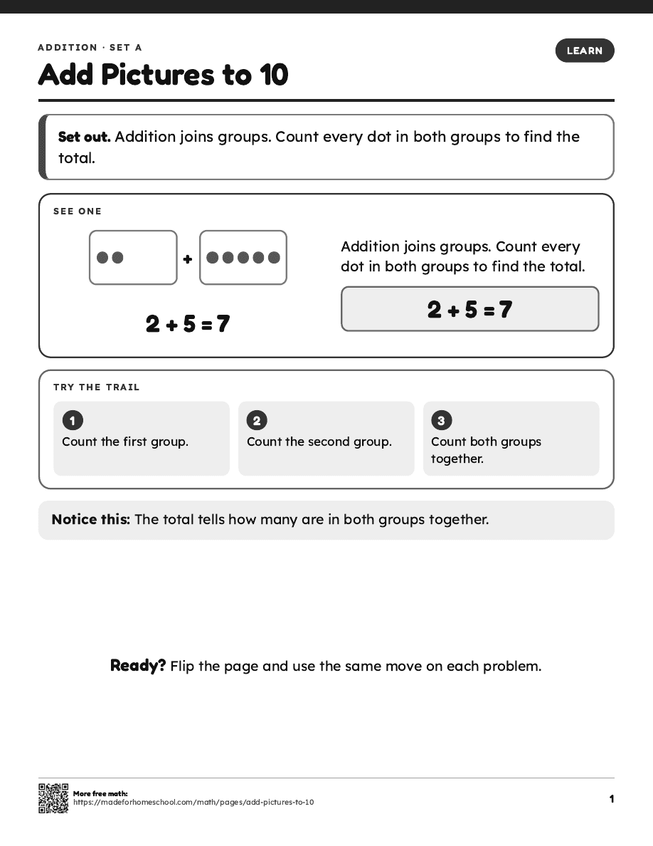 First page of Add Pictures to 10